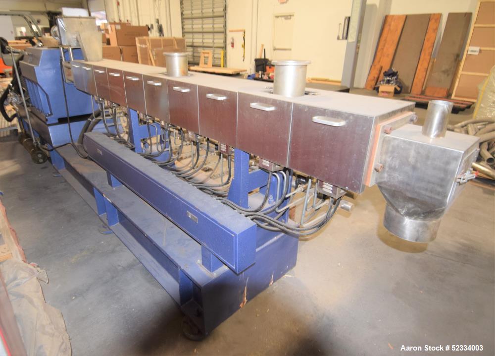 Used- Xintian Machinery Parallel Twin Screw Extruder