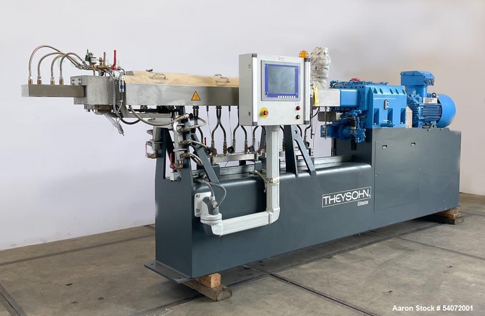 Unused Theyson TSK 060-44D-EXH 1500 Twin Screw Extruder | 60mm | 55 kW | 44:1 L/D | ATEX Motor