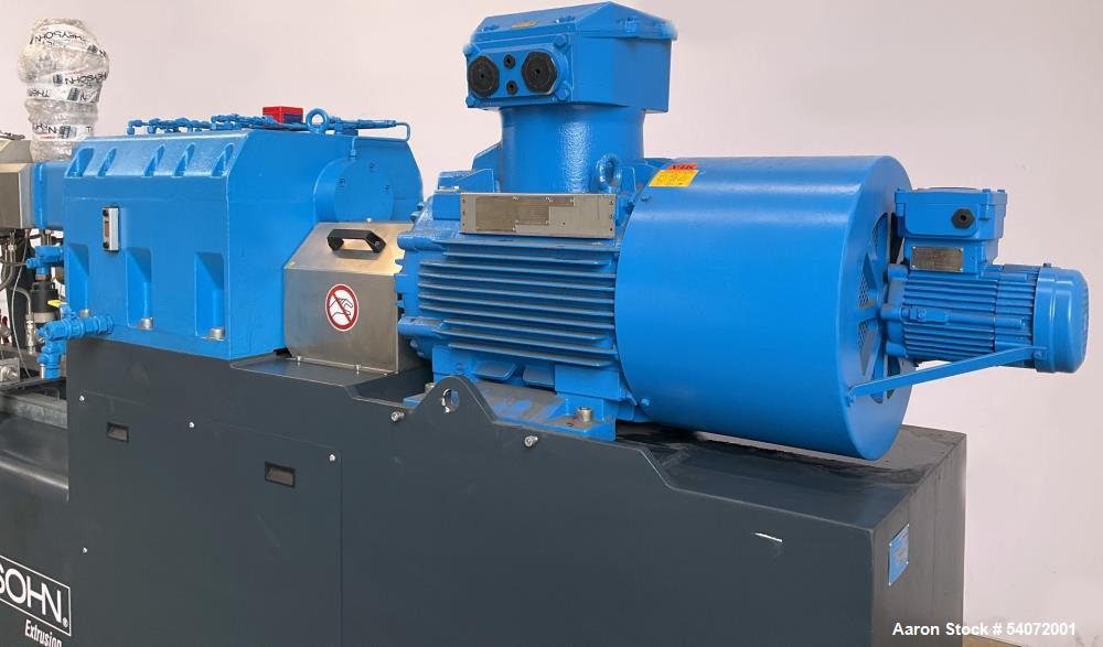 Unused Theyson TSK 060-44D-EXH 1500 Twin Screw Extruder | 60mm | 55 kW | 44:1 L/D | ATEX Motor
