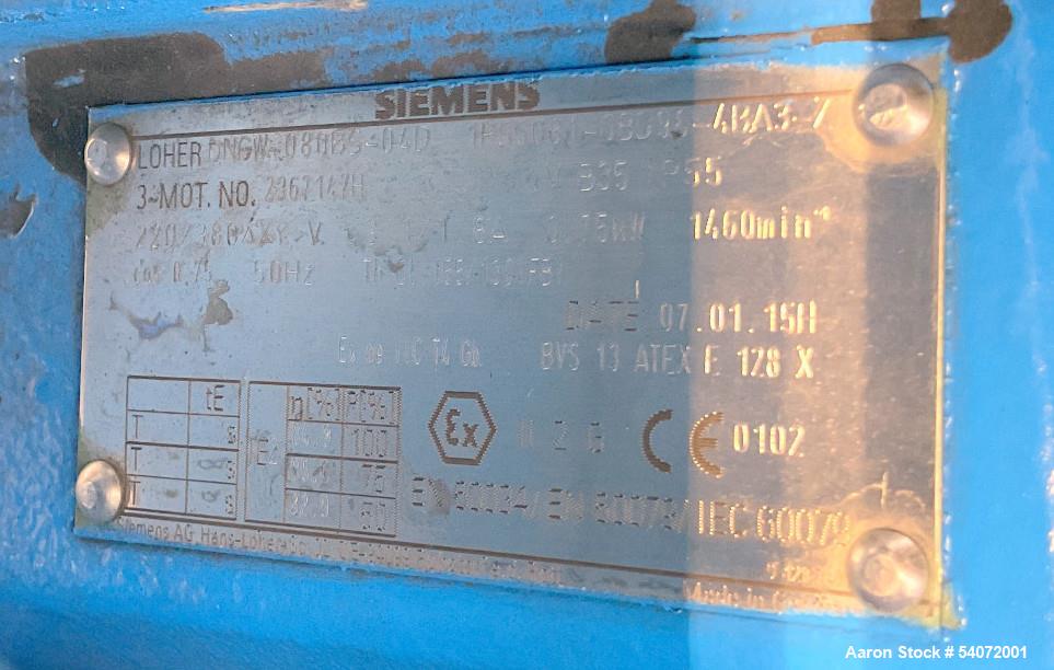 Unused Theyson TSK 060-44D-EXH 1500 Twin Screw Extruder | 60mm | 55 kW | 44:1 L/D | ATEX Motor