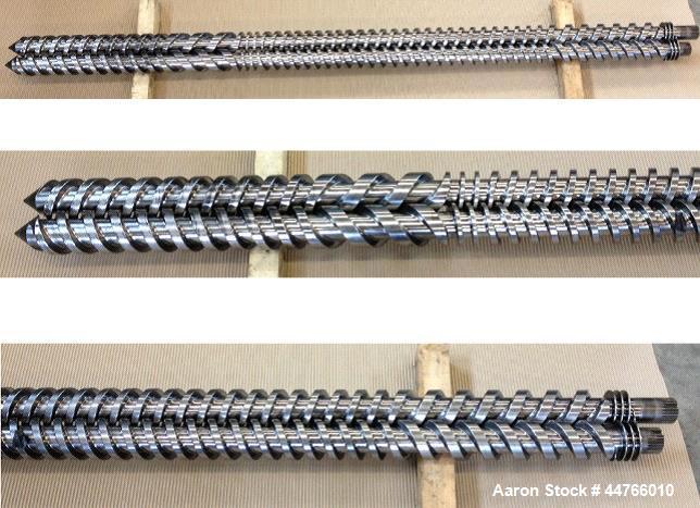 Used Weber Twin Screw Extruder, Model DS 9.25 FE