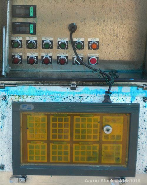 Used Werner Pfleiderer 58mm Continua Twin Screw Extruder, Type 58/28