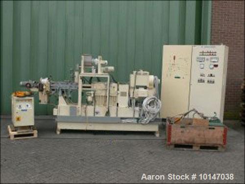 Used-Werner Pfleiderer Lab Size Twin Screw Extruder