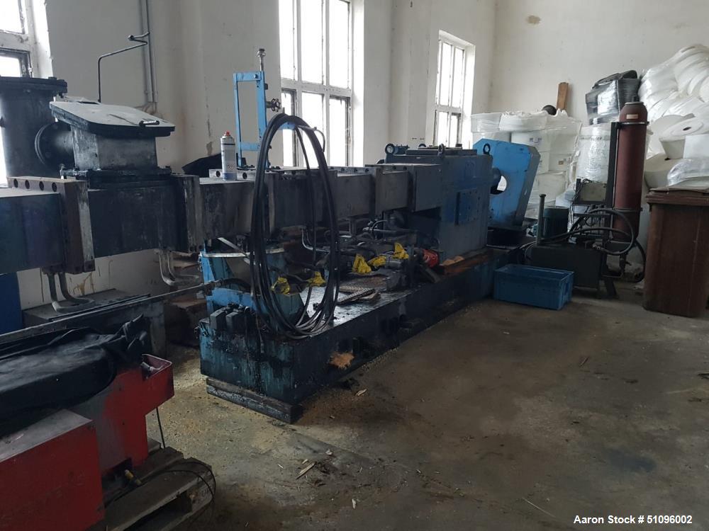 Used Coperion Werner & Pfleiderer Continua 90 Twin Screw Extruder