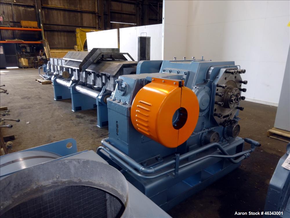 Used Werner & Pfleiderer ZSK 120MM Twin Screw Extruder.