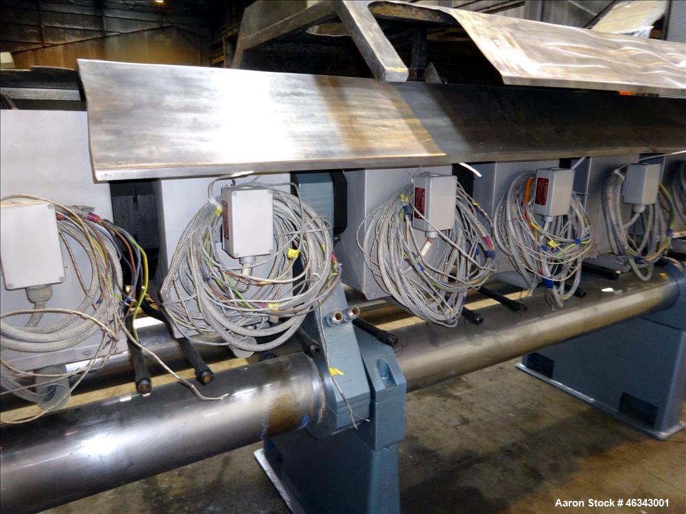 Used Werner & Pfleiderer ZSK 120MM Twin Screw Extruder.