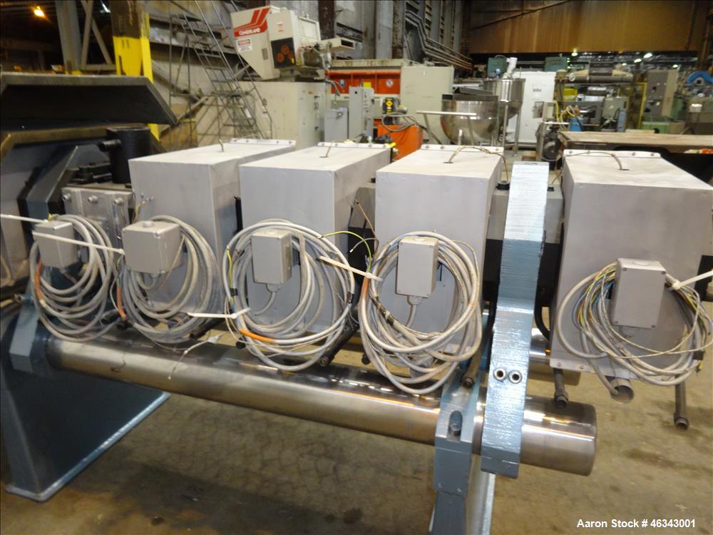 Used Werner & Pfleiderer ZSK 120MM Twin Screw Extruder.