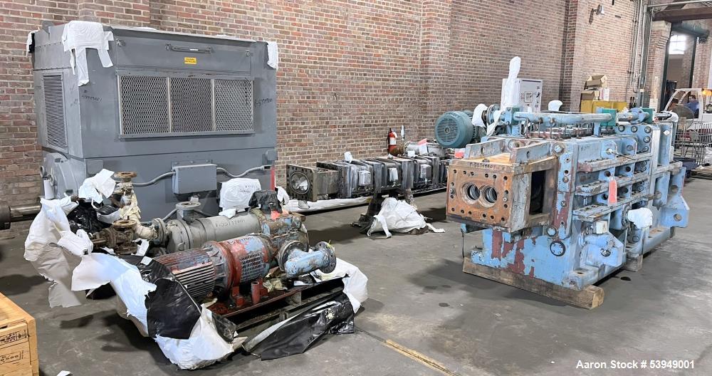 Buy Pre-Owned Coperion ZSK 160 Twin Screw Extruder — 8 Barrel Sections + Gear Reducer