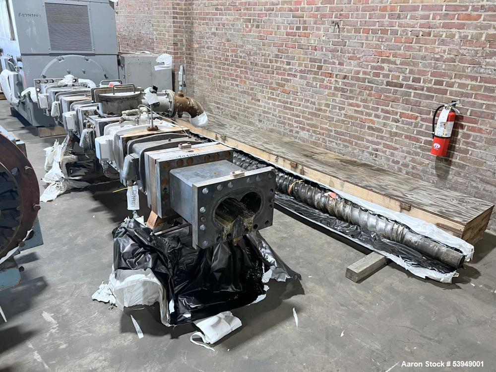 Buy Pre-Owned Coperion ZSK 160 Twin Screw Extruder — 8 Barrel Sections + Gear Reducer
