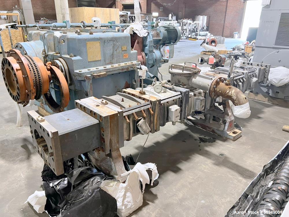 Buy Pre-Owned Coperion ZSK 160 Twin Screw Extruder — 8 Barrel Sections + Gear Reducer