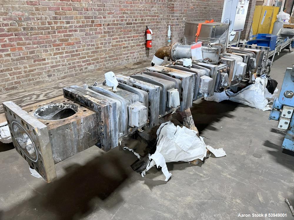 Buy Pre-Owned Coperion ZSK 160 Twin Screw Extruder — 8 Barrel Sections + Gear Reducer