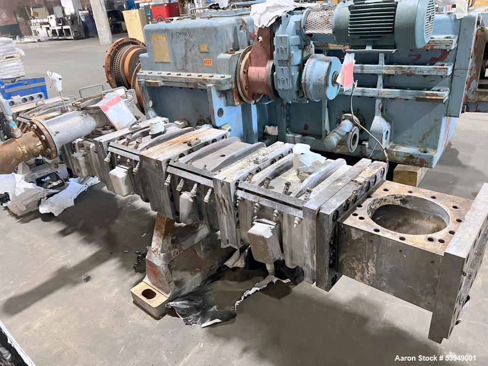 Buy Pre-Owned Coperion ZSK 160 Twin Screw Extruder — 8 Barrel Sections + Gear Reducer
