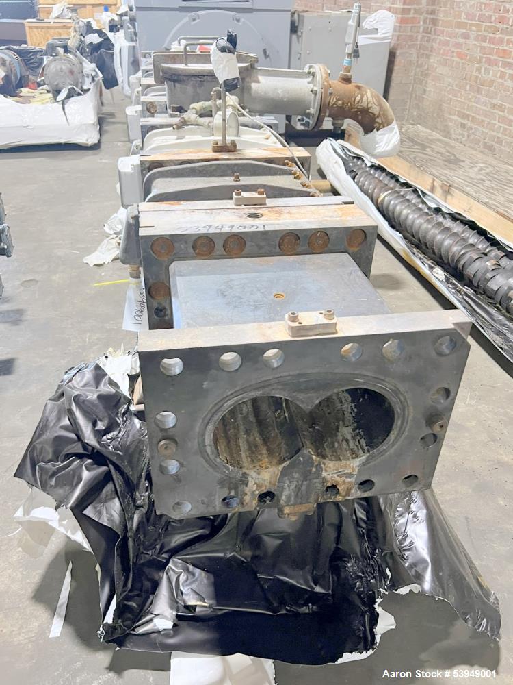 Buy Pre-Owned Coperion ZSK 160 Twin Screw Extruder — 8 Barrel Sections + Gear Reducer