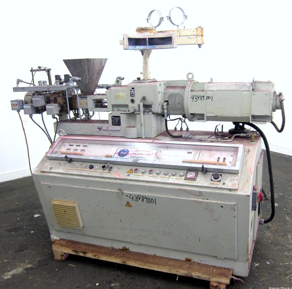 Used Werner Pfleiderer 25mm Twin Screw Extruder, Type ZSK 25 P8.2 E-PULA