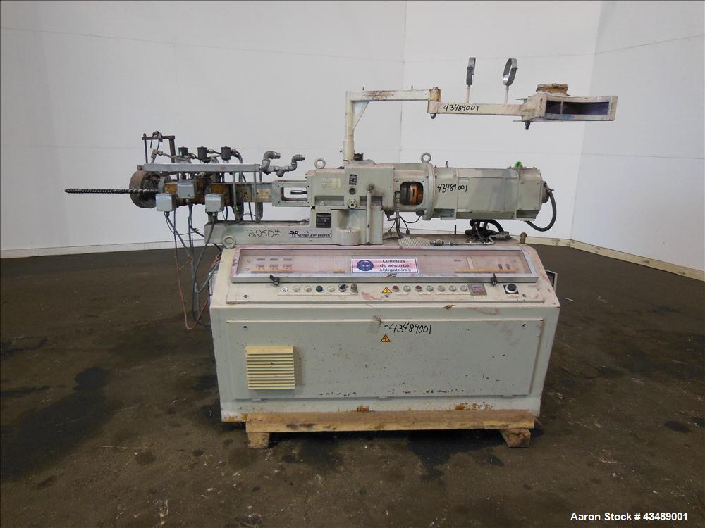 Used Werner Pfleiderer 25mm Twin Screw Extruder, Type ZSK 25 P8.2 E-PULA