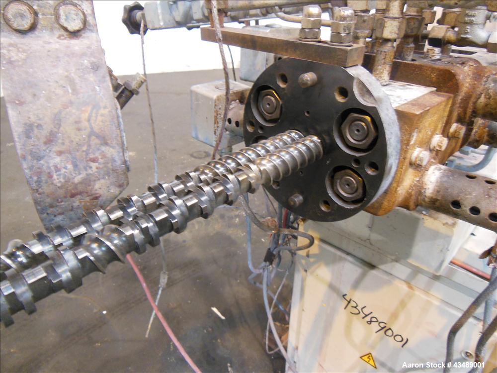 Used Werner Pfleiderer 25mm Twin Screw Extruder, Type ZSK 25 P8.2 E-PULA