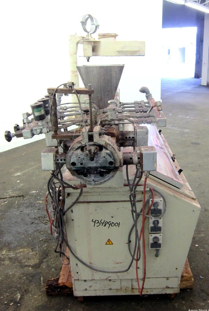 Used Werner Pfleiderer 25mm Twin Screw Extruder, Type ZSK 25 P8.2 E-PULA
