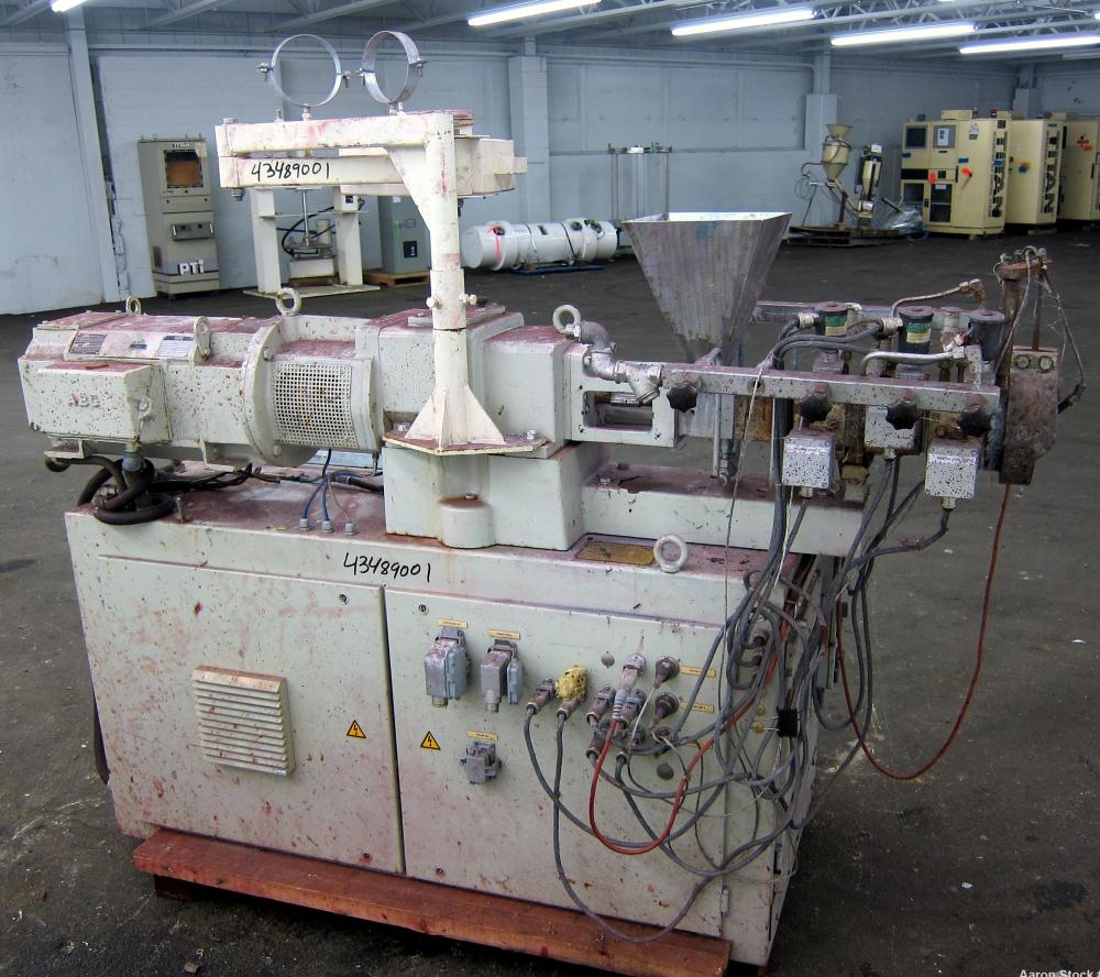 Used Werner Pfleiderer 25mm Twin Screw Extruder, Type ZSK 25 P8.2 E-PULA