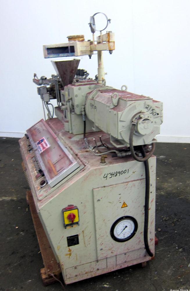 Used Werner Pfleiderer 25mm Twin Screw Extruder, Type ZSK 25 P8.2 E-PULA