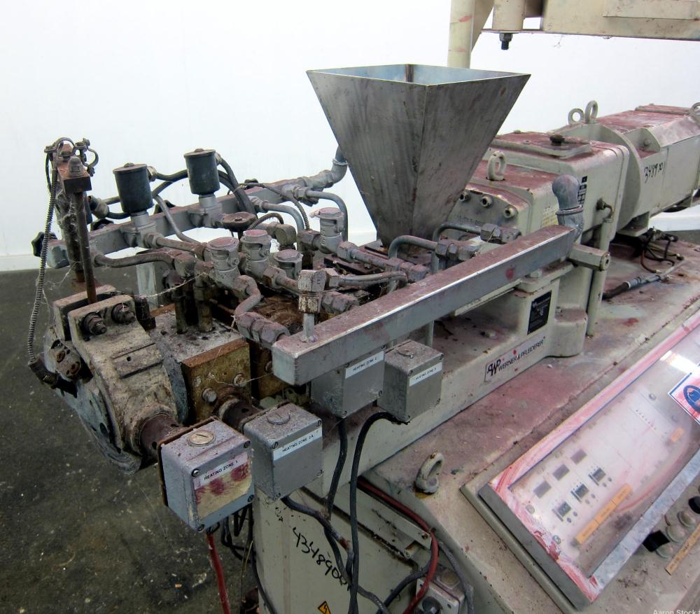Used Werner Pfleiderer 25mm Twin Screw Extruder, Type ZSK 25 P8.2 E-PULA