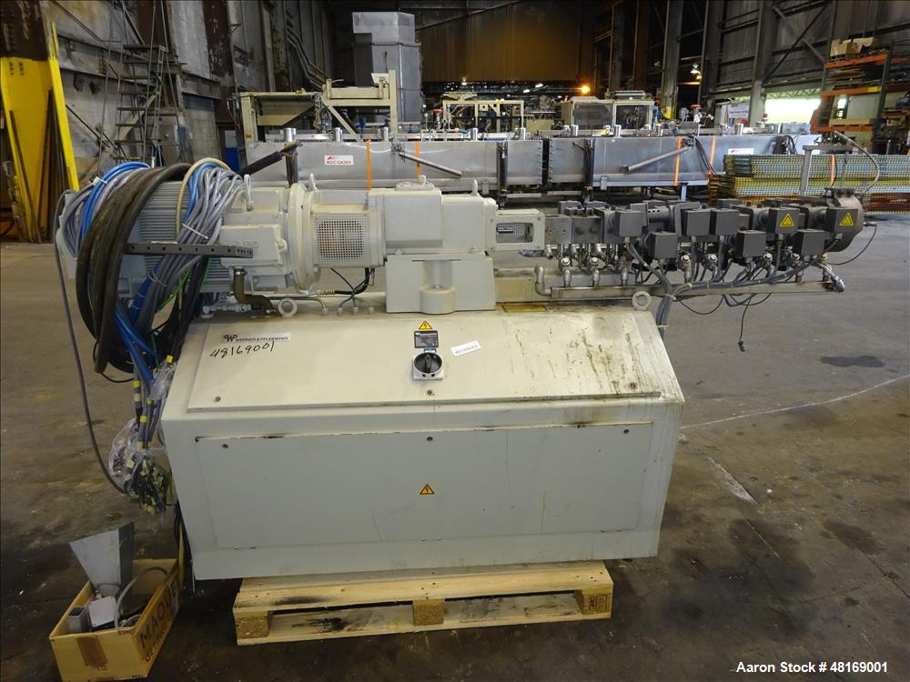 Used- Werner Pfleiderer 25mm Twin Screw Extruder, Type ZSK 25 P8.2 E. 