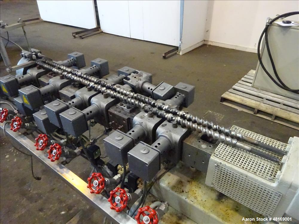 Used Werner Pfleiderer 25mm Twin Screw Extruder, Type ZSK 25 P8.2 E. 