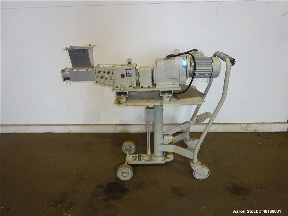 Used Werner Pfleiderer 25mm Twin Screw Extruder, Type ZSK 25 P8.2 E. 