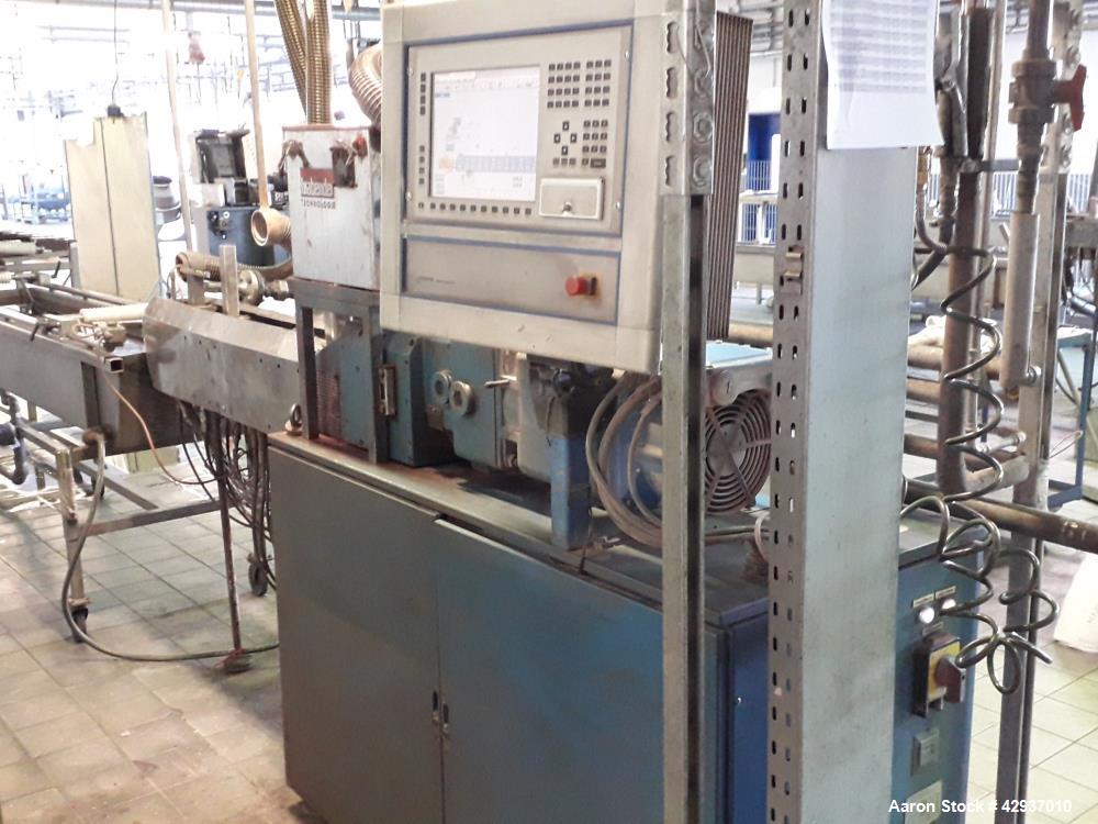 Used- Werner & Pfleiderer Twin Screw Extruder, Type ZSK 25