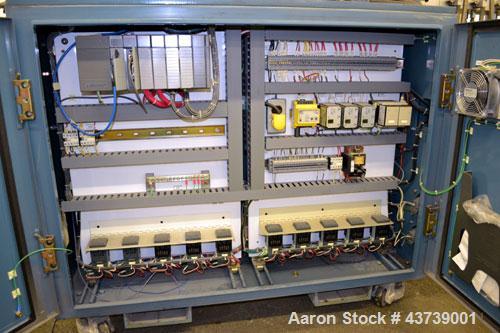 Used Coperion Werner Pfleiderer 25mm Twin Screw Extruder, Type ZSK-25. Manufactured New 2002. Approximate 40 to 1 L/D ratio. Co-Rotating intermeshing side by side screw design. 12 total Barrel sectio...