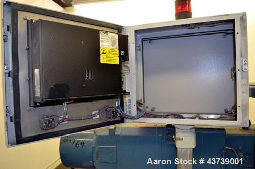 Used Coperion Werner Pfleiderer 25mm Twin Screw Extruder, Type ZSK-25. Manufactured New 2002. Approximate 40 to 1 L/D ratio. Co-Rotating intermeshing side by side screw design. 12 total Barrel sectio...