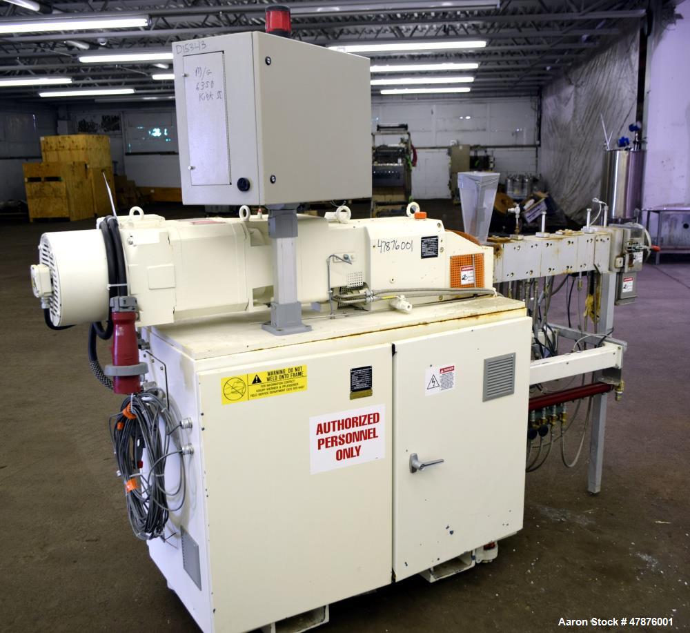 Used Krupp Werner & Pfleiderer 25mm Twin Screw Extruder, Type ZSK-25.