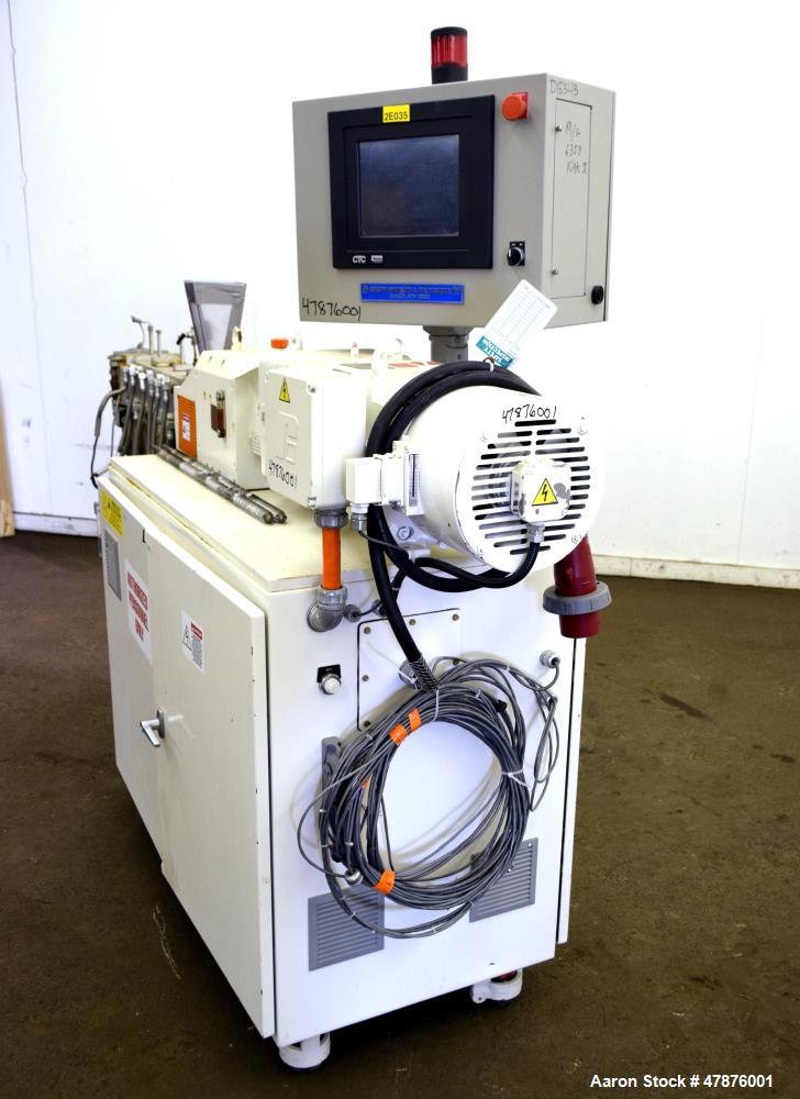 Used Krupp Werner & Pfleiderer 25mm Twin Screw Extruder, Type ZSK-25.