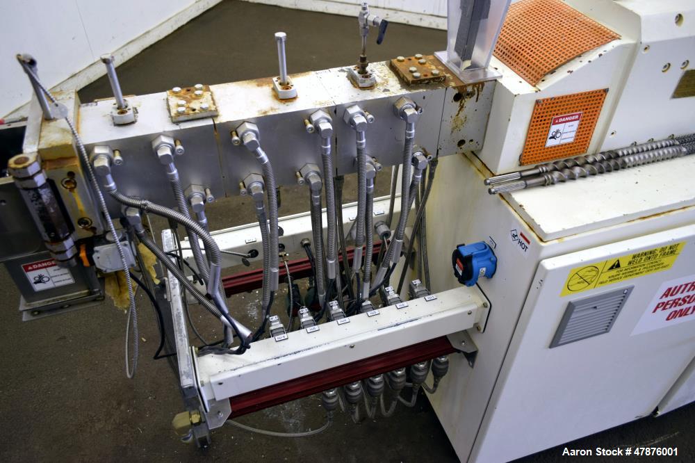 Used Krupp Werner & Pfleiderer 25mm Twin Screw Extruder, Type ZSK-25.