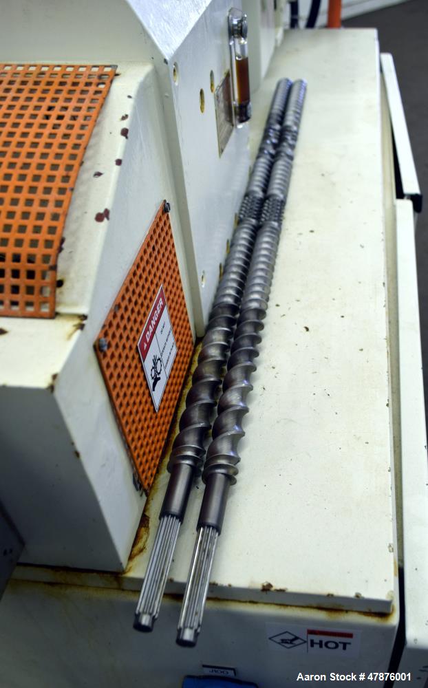Used Krupp Werner & Pfleiderer 25mm Twin Screw Extruder, Type ZSK-25.