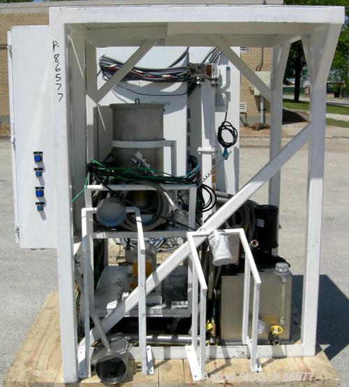 USED: Coperion Werner Pfleiderer Mega Compounder, model ZSK-26MC. Twin screw extruder, 26mm screw diameter, screw rpm is 120-1200 rpm having a max torque of 106 Nm per shaft. 12 electrically heated/w...
