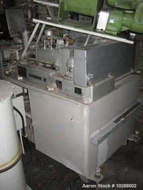 Used-W P twin screw extruder, model ZSK-30. 30 mm screw diameter, co-rotating, electrically heated, water cooled barrels, 3 ...
