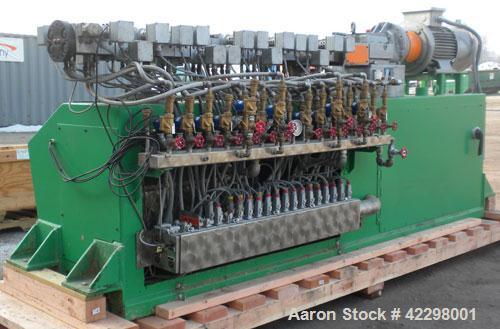 Used Werner Pfleiderer 30mm Twin Screw Extruder, Type ZSK 30