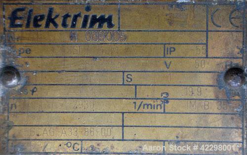 Used Werner Pfleiderer 30mm Twin Screw Extruder, Type ZSK 30