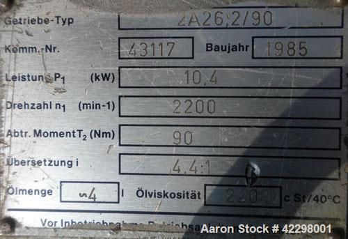 Used Werner Pfleiderer 30mm Twin Screw Extruder, Type ZSK 30