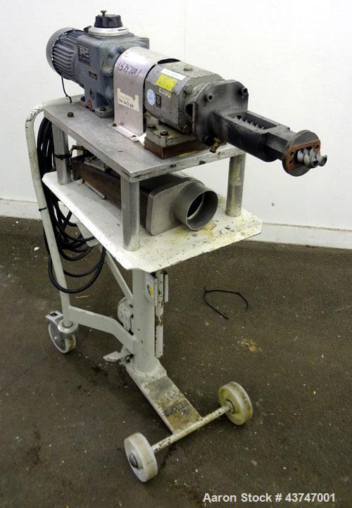 Used Werner Pfleiderer 30mm Twin Screw Extruder, Type ZSK 30 w 9/2. Co-Rotating intermeshing side by side screw design. Approximate 39 to 1 L/D ratio. 10 Barrel sections, (1) feed section, no hopper,...