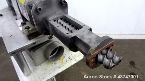 Used Werner Pfleiderer 30mm Twin Screw Extruder, Type ZSK 30 w 9/2. Co-Rotating intermeshing side by side screw design. Approximate 39 to 1 L/D ratio. 10 Barrel sections, (1) feed section, no hopper,...