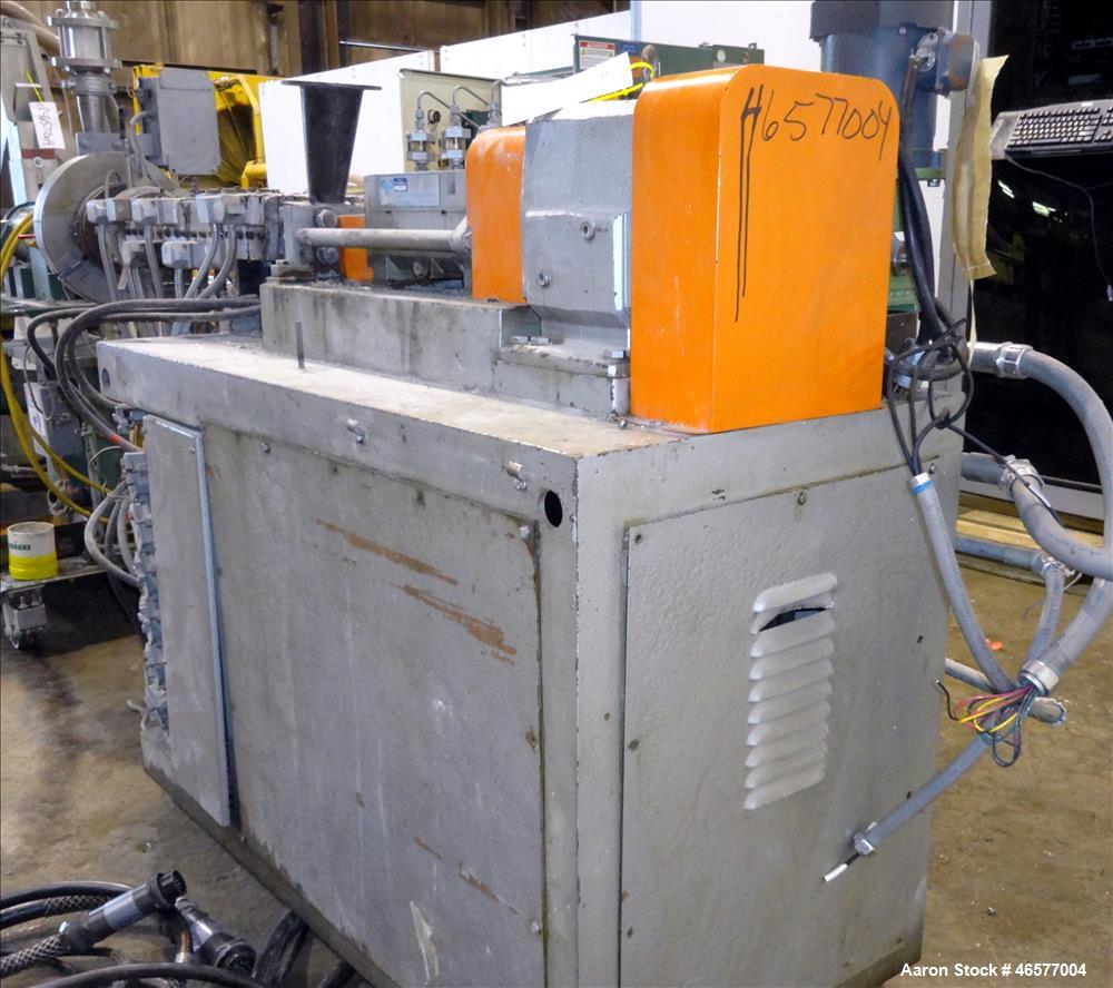 Used Werner & Pfleiderer Corp. 30mm Twin Screw Extrusion Line
