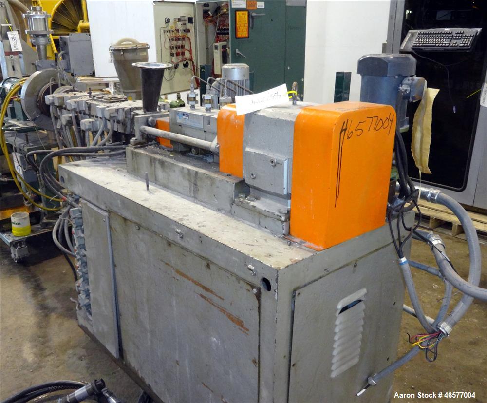 Used Werner & Pfleiderer Corp. 30mm Twin Screw Extrusion Line