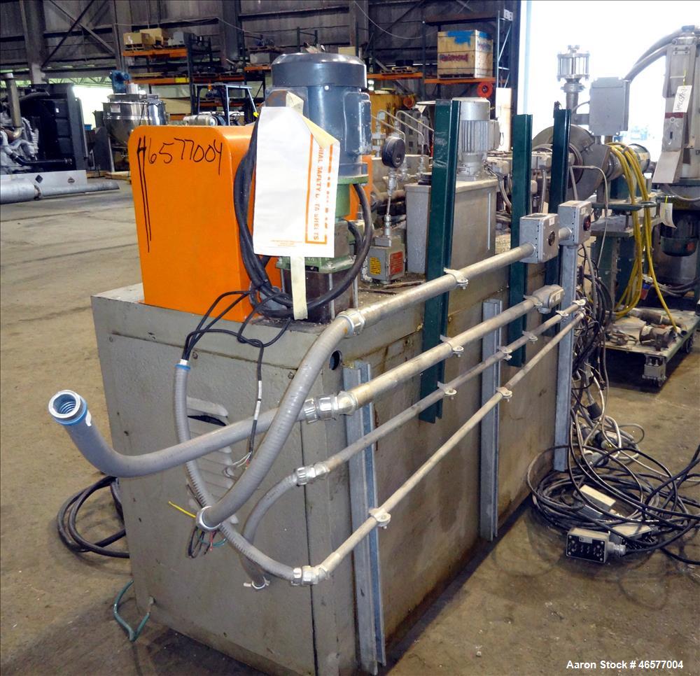 Used Werner & Pfleiderer Corp. 30mm Twin Screw Extrusion Line