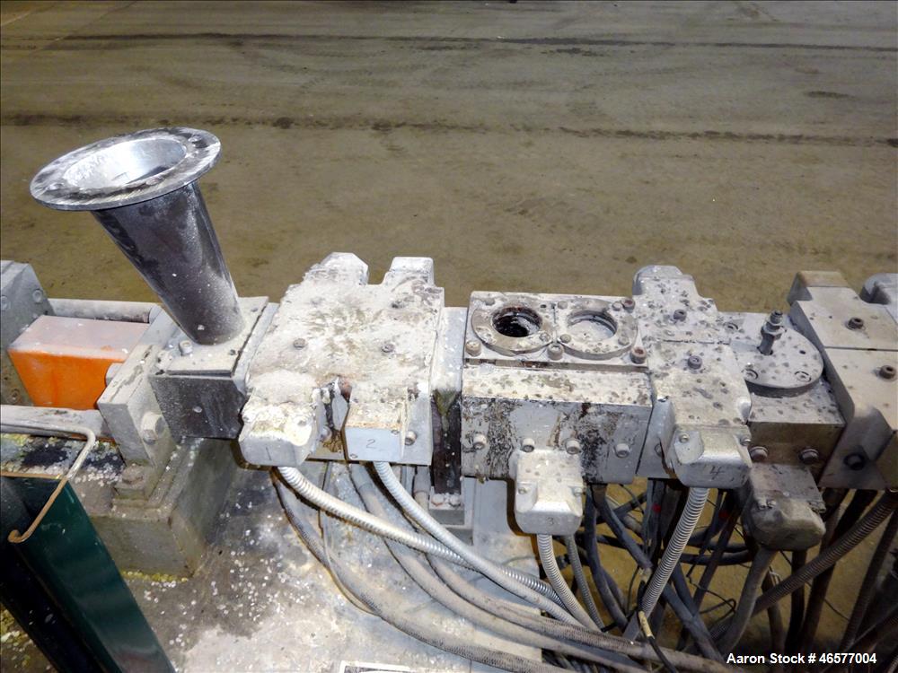 Used Werner & Pfleiderer Corp. 30mm Twin Screw Extrusion Line