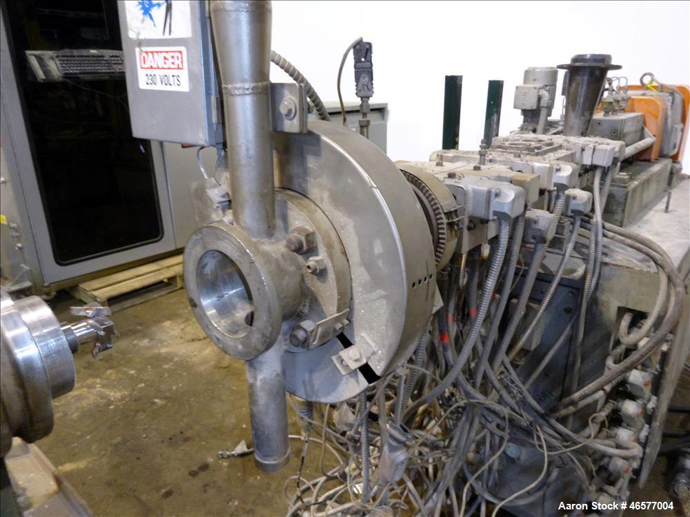 Used Werner & Pfleiderer Corp. 30mm Twin Screw Extrusion Line