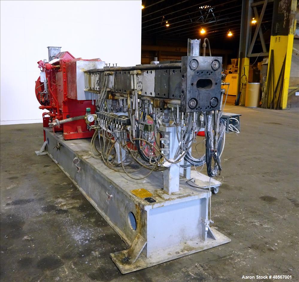 Used Werner & Pfleiderer 40mm Twin Screw Extruder, Type ZSK 40 F425.