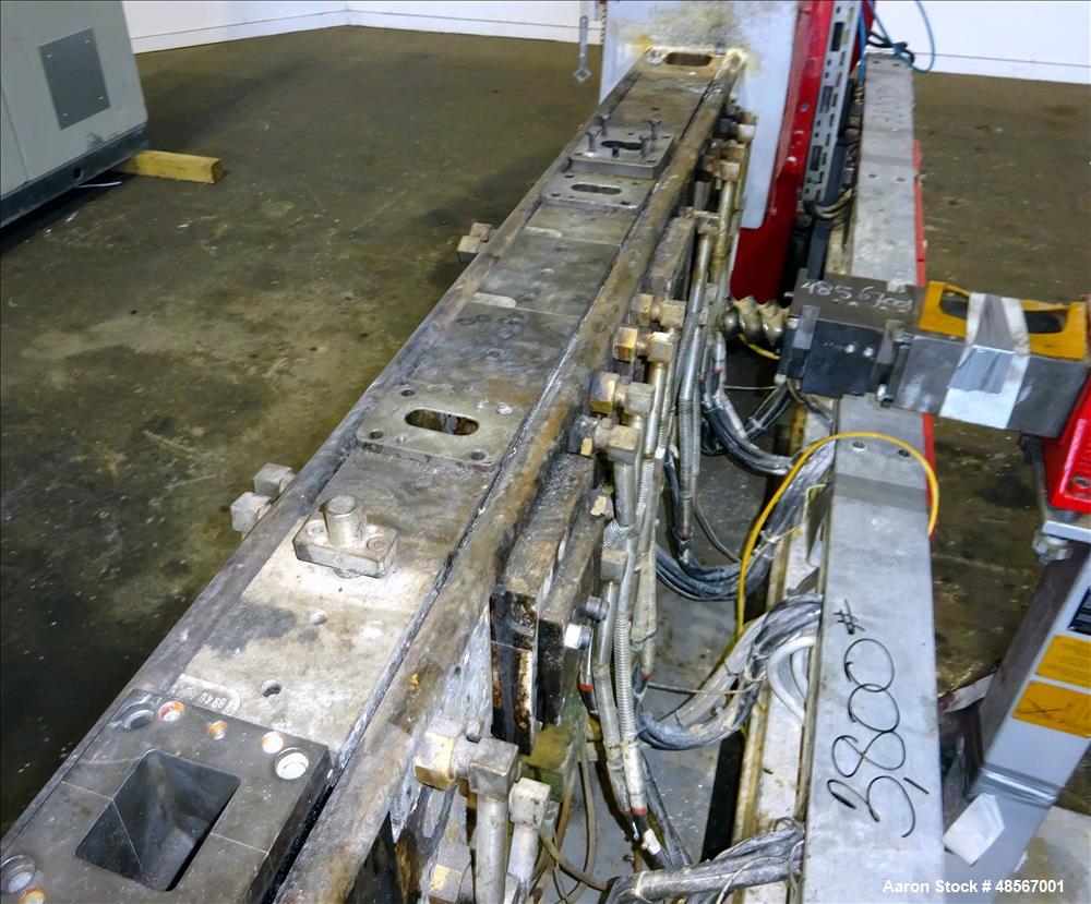 Used Werner & Pfleiderer 40mm Twin Screw Extruder, Type ZSK 40 F425.