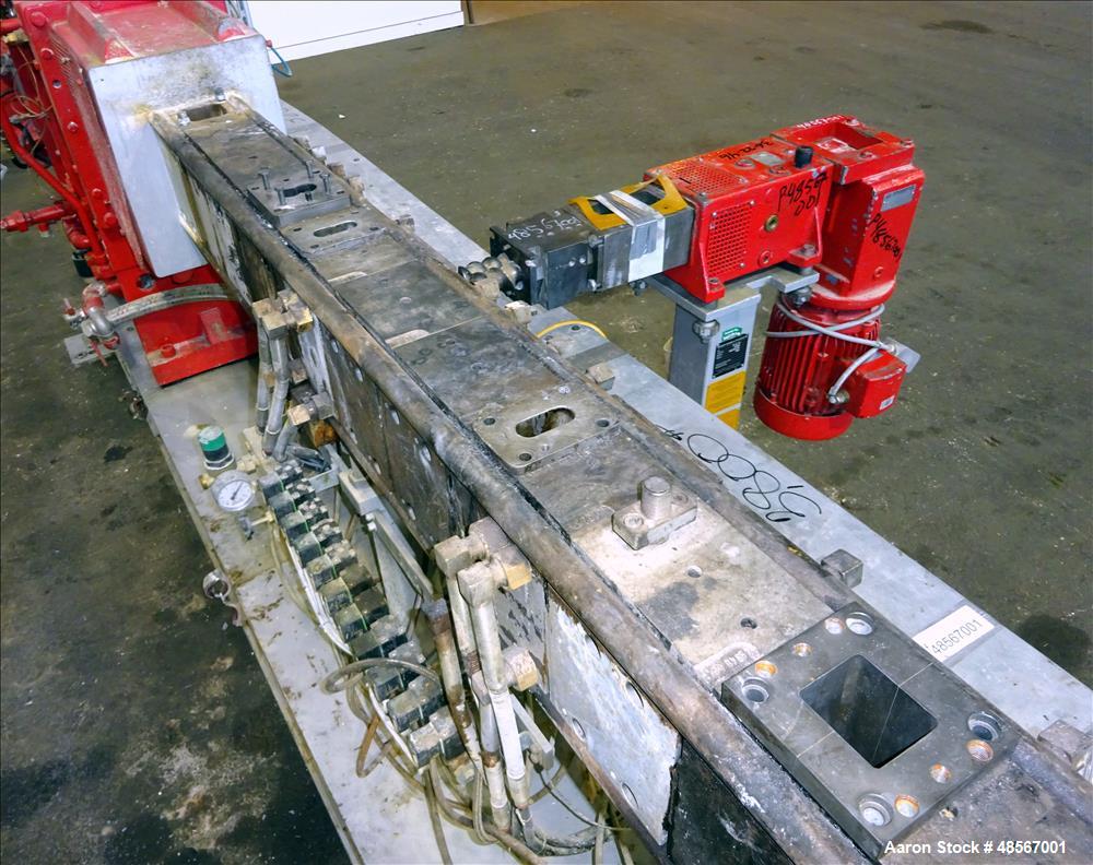 Used Werner & Pfleiderer 40mm Twin Screw Extruder, Type ZSK 40 F425.