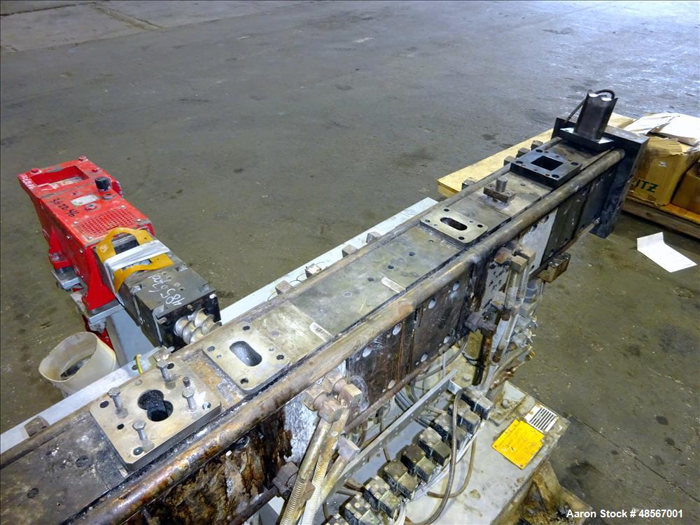 Used Werner & Pfleiderer 40mm Twin Screw Extruder, Type ZSK 40 F425.